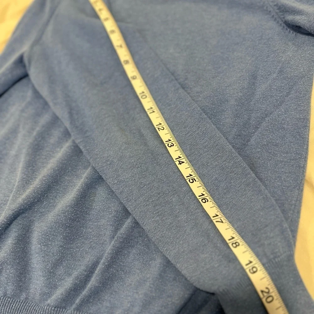 Joseph Abboud Sky Blue V-Neck Sweater
